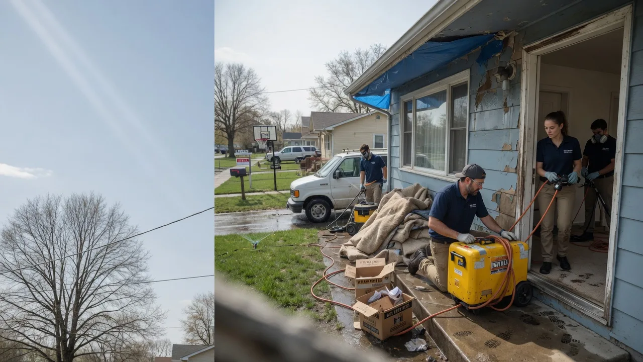 Basement Flood Cleanup in Stoneham, CO near me
